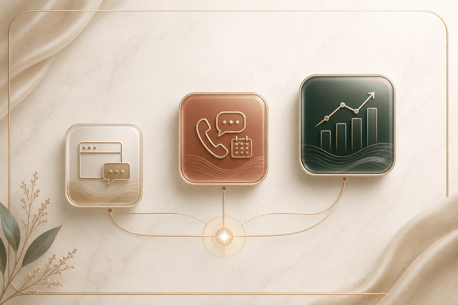 Luxury diagram showing three Cellura pricing tiers progressing from launch to growth